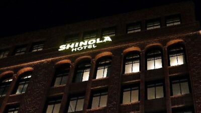 Shinola Hotel Detroit (Robin Buckson-Detroit News-AP via CNN Newsource)
