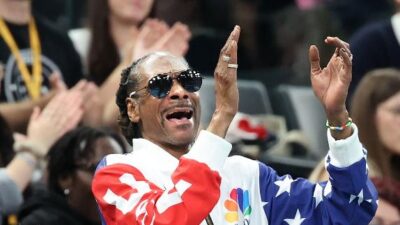 Snoop Dogg at Paris Olympics (Wally Skalij-Los Angeles Times-Getty Images via CNN Newsource)