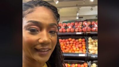 Tiffany Haddish - TikTok screenshot