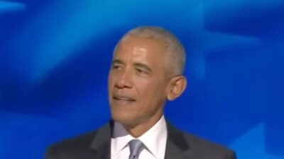 Barack Obama at 2024 DNC- screenshot