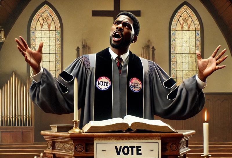 Black Preacher - Vote