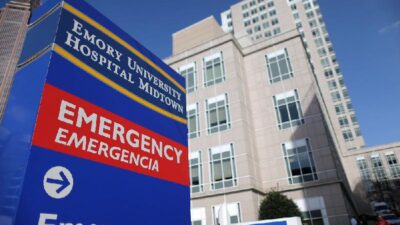 Emory University Hospital (TNS-Shutterstock via CNN Newsource)