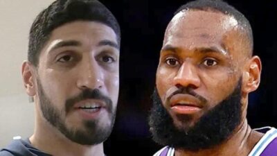 Enes Kanter Freedom & LeBron James (Getty)