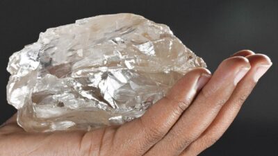Huge Diamond found in Botswana (Lucara Diamond via CNN Newsource)