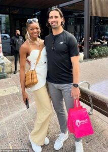 Gabby Thomas and Her Boyfriend Celebrate Her Gold Medal