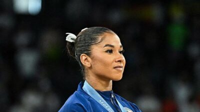 Jordan Chiles (Gabriel Bouys-AFP-Getty Images via CNN Newsource)