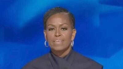 Michelle Obama at 2024 DNC- screenshot