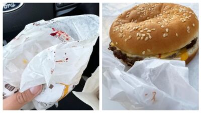 Woman Finds Blood in Burger King Meal