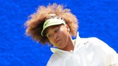 Naomi Osaka at the 2024 US Open on Tuesday - Aug 27, 2024 (Darren Carroll-USTA)