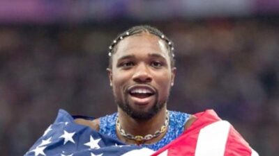 Noah Lyles - Paris Olympics - Getty