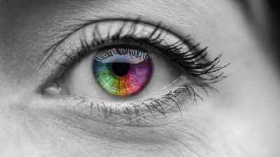 Rainbow eye - Depositphotos