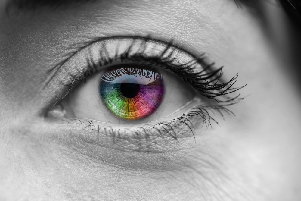 Rainbow eye - Depositphotos
