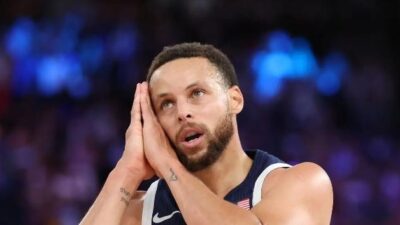 Steph Curry at Paris Olympics - Getty