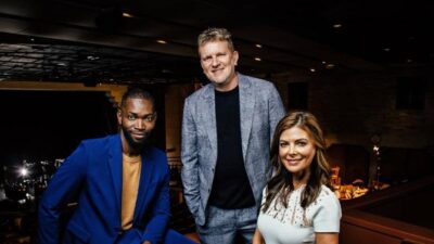 The Geffen Playhouse - Artistic Director Tarell Alvin McCraney, Executive Director & CEO Gil Cates, Jr and Board Chair Adi Greenberg
