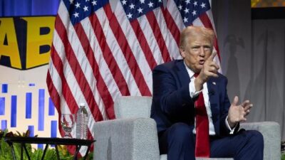 Trump at NABJ - via screenshot