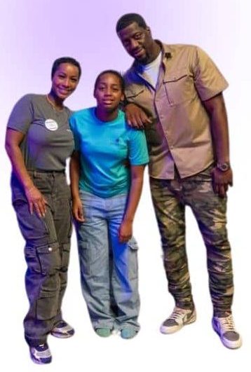 Jenece Bond, Taylen and comedian Will "Spank" Horton