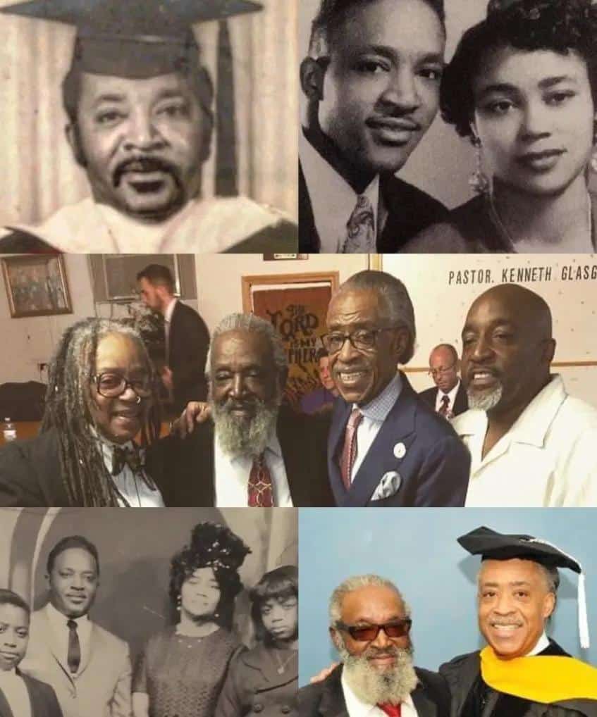 Al Sharpton Sr and Al Sharpton Jr and family pics - via Instagram/real_sharpton