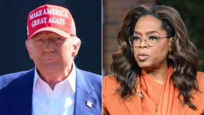 Donald Trump - Oprah Winfrey (AP-Getty Images via CNN Newsource)