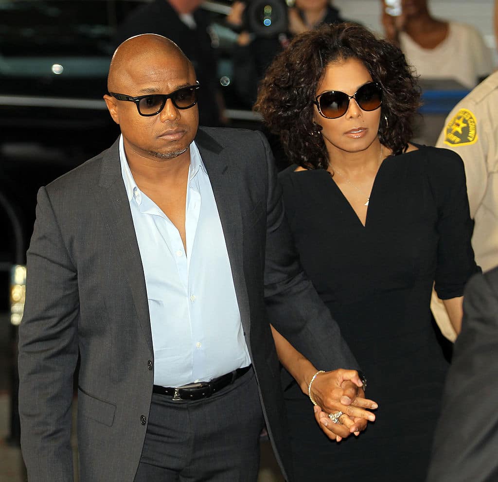 Janet Jackson and brother Randy Jackson