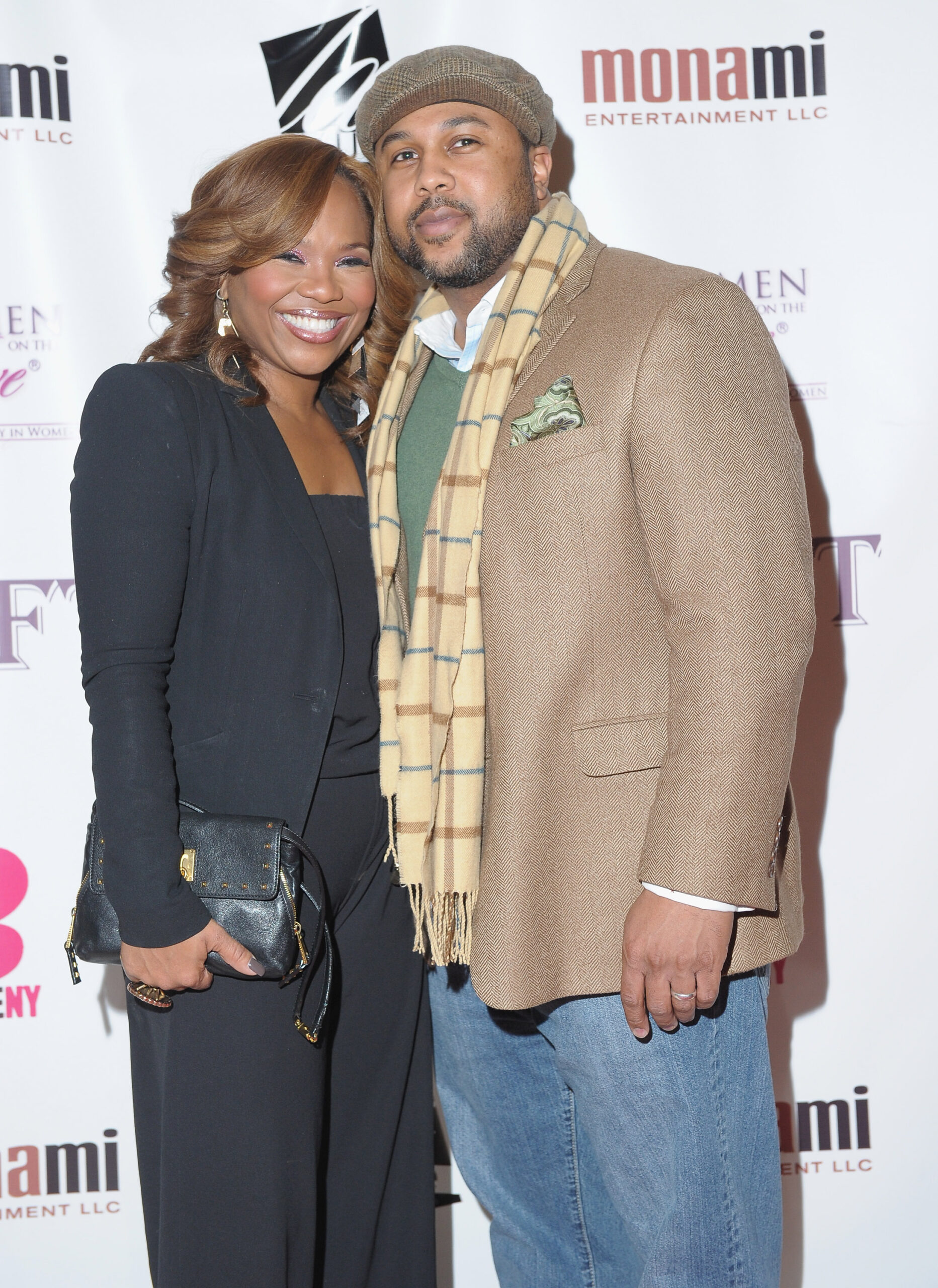 Jussie Smollett and Mona Scott-Young hype 'Lost Holliday' film // Mona Scott-Young (L) and husband Shawn Young attend the Girl Power Tribute to Mona Scott-Young at Bar Millie at the Carlton Hotel on February 27, 2012 in New York City. (Photo by Michael Loccisano/Getty Images)