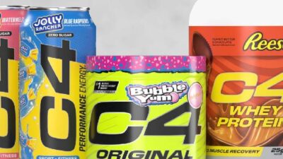 Hershey's C4 Energy Drinks & Powders (C4 via CNN Newsource)