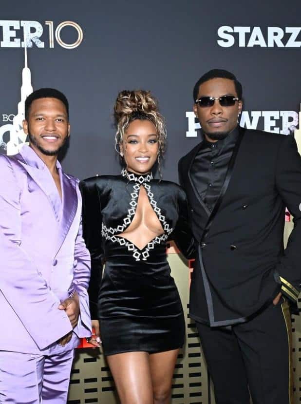 Lovell Adams-Gray ponders Drew Tejada's journey  // Lovell Adams-Gray LaToya Tonodeo Woody McClain - via Instagram