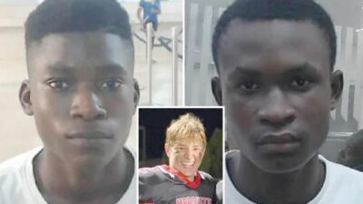 Samuel Ogoshi, Jordan DeMay (center), and Samson Ogoshi