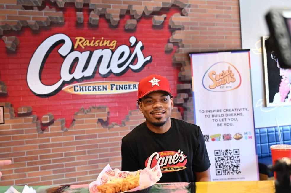Chance the Rapper Receives Donation from Raising Cane’s