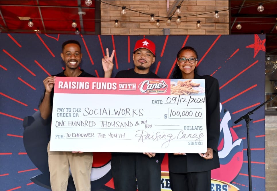 Chance the Rapper x SocialWorks Appearance at Raising Cane&rsquo;s Chicago