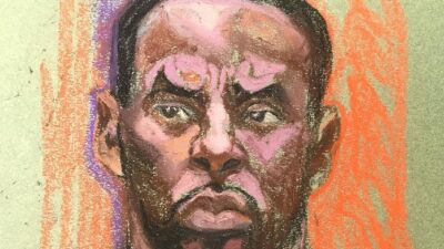 Sean 'Diddy' Combs court artist sketch (Christine Cornell via CNN Newsource)