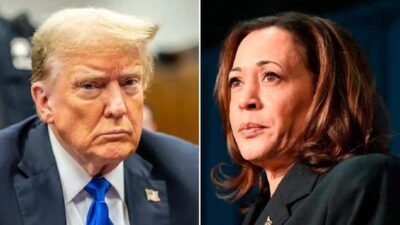 Trump & Harris - Getty