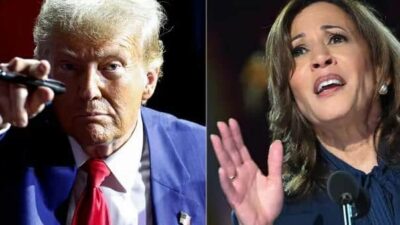Trump - Harris (screenshot)