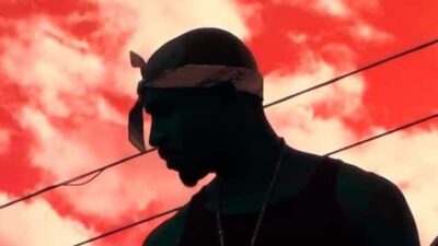 Tupac Shakur silhouette - screenshot