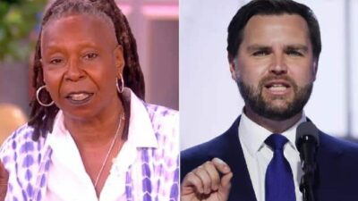 Whoopi Goldberg & JD Vance - ABC-Getty