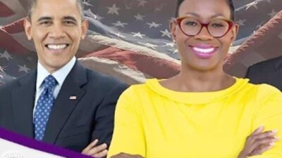 Barack Obama - Nina Turner (screen