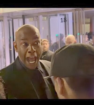 Denzel Washington goes off on agitator / screenshot
