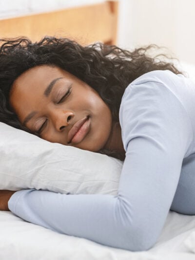 woman sleeping