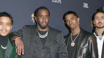 Diddy and His Sons - via X