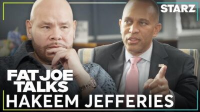 Fat Joe Talks with Hakeem Jeffries - via STARZ
