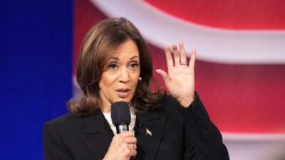 Kamala Harris at CNN Town Hall - Getty