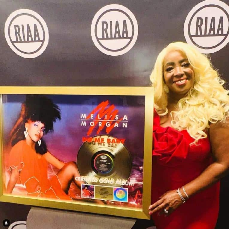 Meli&rsquo;sa Morgan's debut album "Do Me Baby" finally certified gold! //  Meli&rsquo;sa Morgan - via Instagram