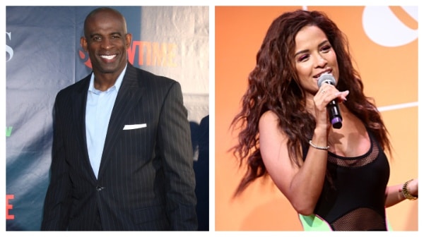 Deion Sanders and Rocsi Diaz