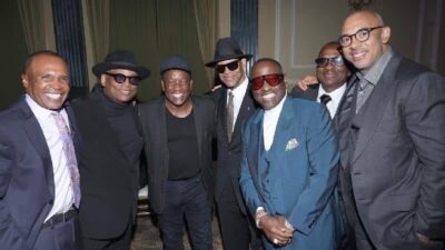 Sugar Ray Leonard Terry Lewis Donnie Simpson Jimmy Jam Johnny Gill Jerome Benton Harvey Mason Jr