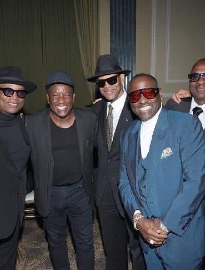 Sugar Ray Leonard Terry Lewis Donnie Simpson Jimmy Jam Johnny Gill Jerome Benton Harvey Mason Jr