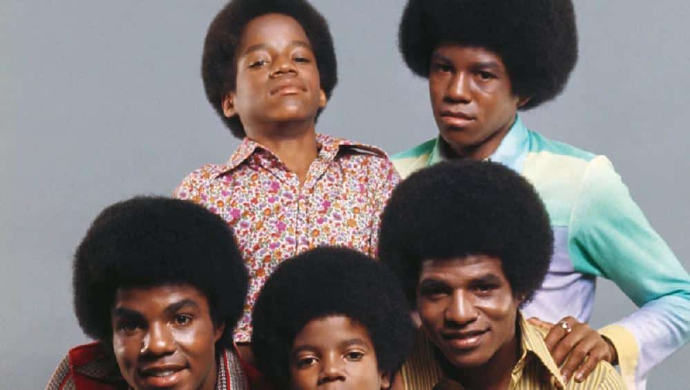 The Jackson 5 (top row (l-r): Marlon and Jermaine - Bottom row (l-r): Tito, Michael, Jackie