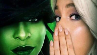 Wicked movie poster (Erivo & Grande)