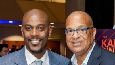 Alfred Liggins (right)