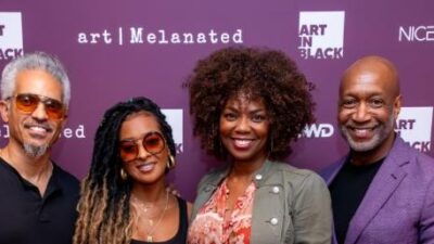 Black Art Empowerment Summit - Sol Aponte , Jennia Fredrique Aponte, Vanessa Williams, Jeff Friday (Photo Eric Ellis)