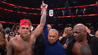 Jake Paul beats Mike Tyson - screenshot