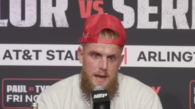 Jake Paul (post fight with Tyson) - screenshot